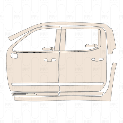 PPF prédécoupé Chevrolet Silverado 1500 High Country 2026