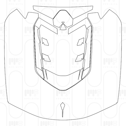 PPF prédécoupé Chevrolet Corvette E-Ray Coupe 2026