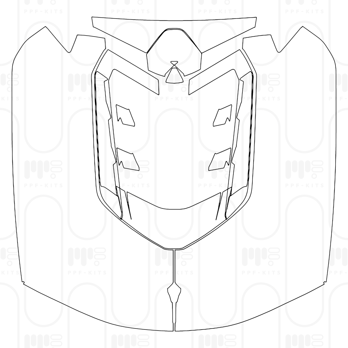 PPF prédécoupé Chevrolet Corvette E-Ray Coupe 2026