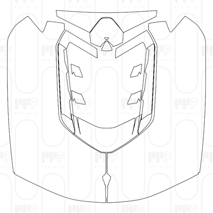 PPF prédécoupé Chevrolet Corvette E-Ray Coupe 2026