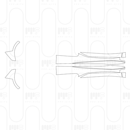 PPF prédécoupé Chevrolet Corvette E-Ray Coupe 2026