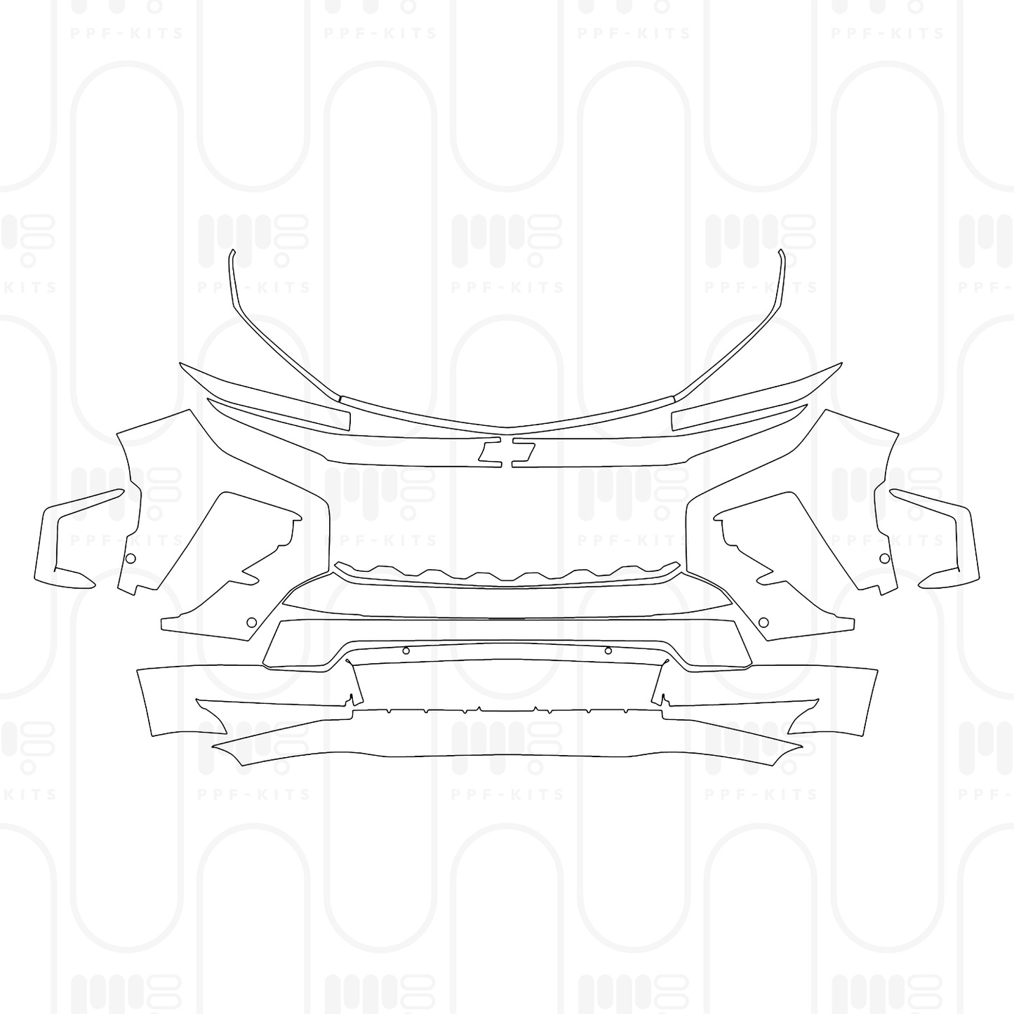 PPF prédécoupé Chevrolet Traverse RS 2026