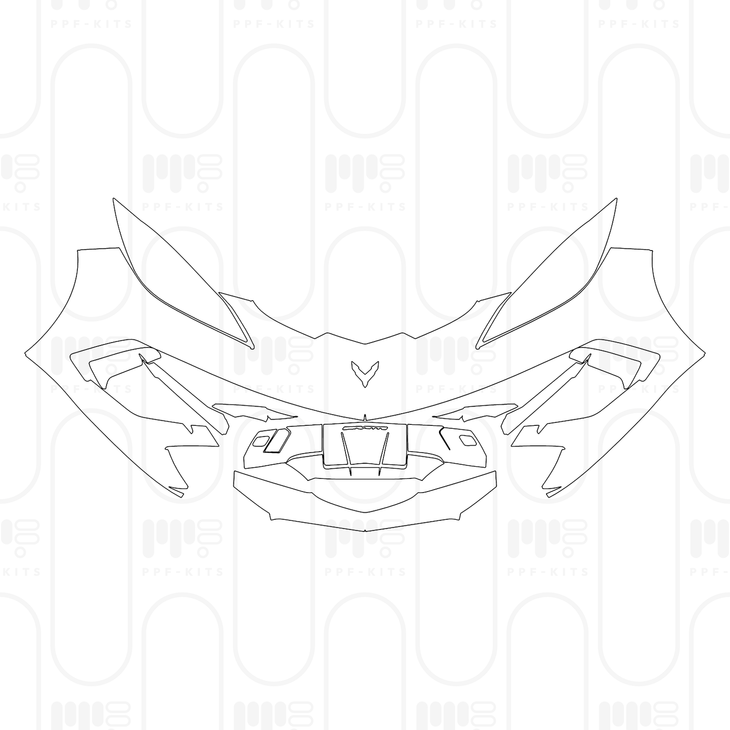 PPF prédécoupé Chevrolet Corvette Stingray Convertible 2026