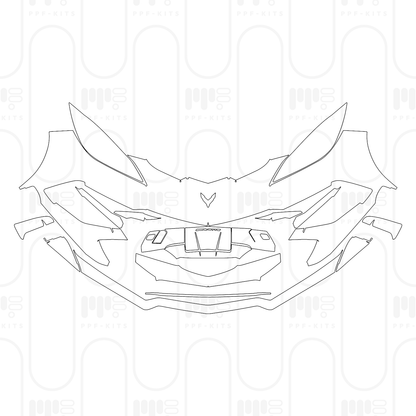 PPF prédécoupé Chevrolet Corvette Stingray Convertible 2026