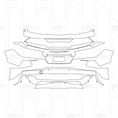 PPF prédécoupé Chevrolet Corvette Stingray Convertible 2026