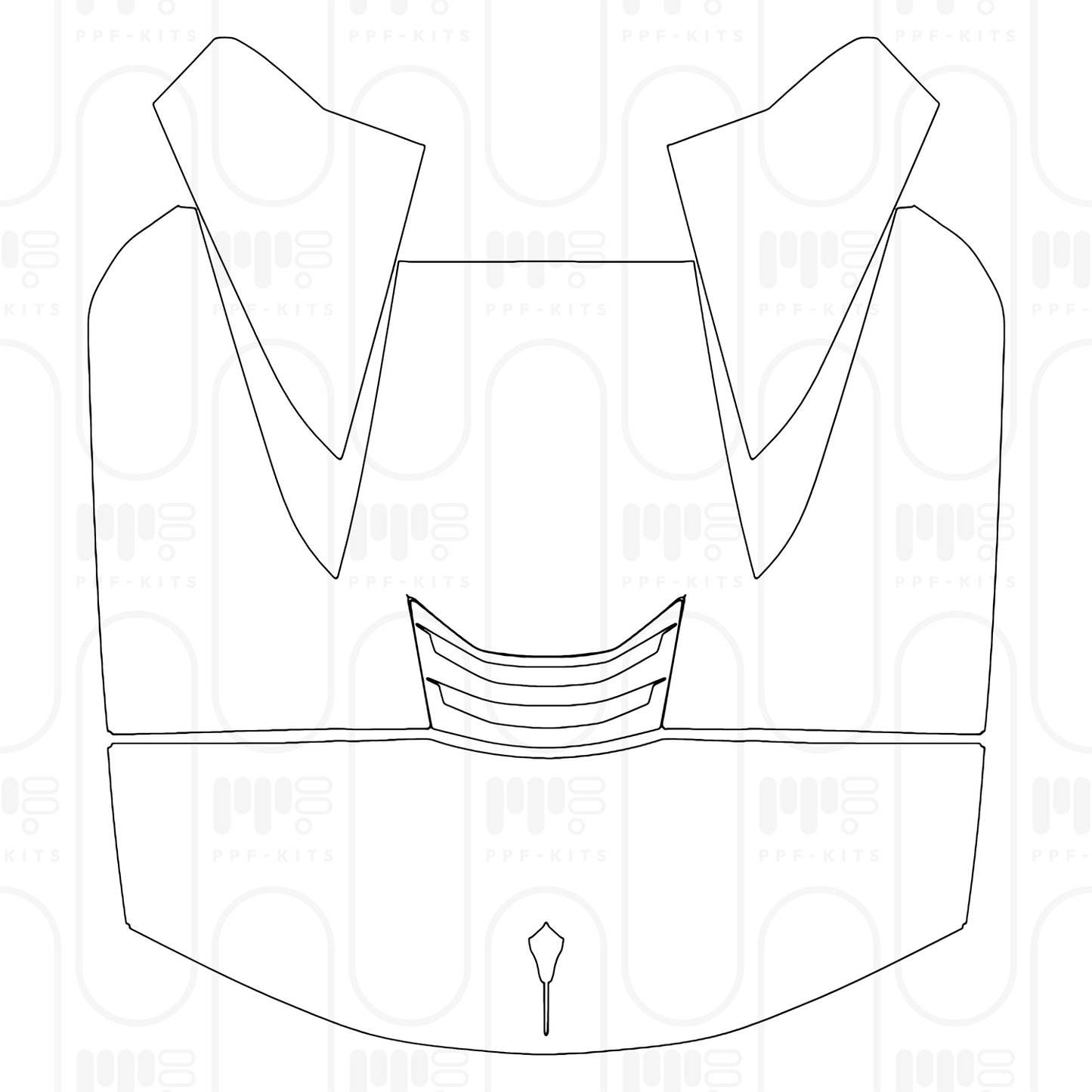 PPF prédécoupé Chevrolet Corvette Stingray Convertible 2026