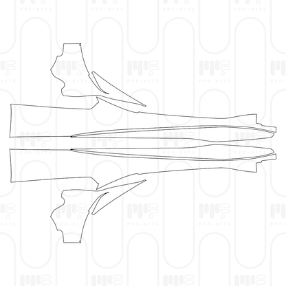 PPF prédécoupé Chevrolet Corvette Z06 Coupe 2026