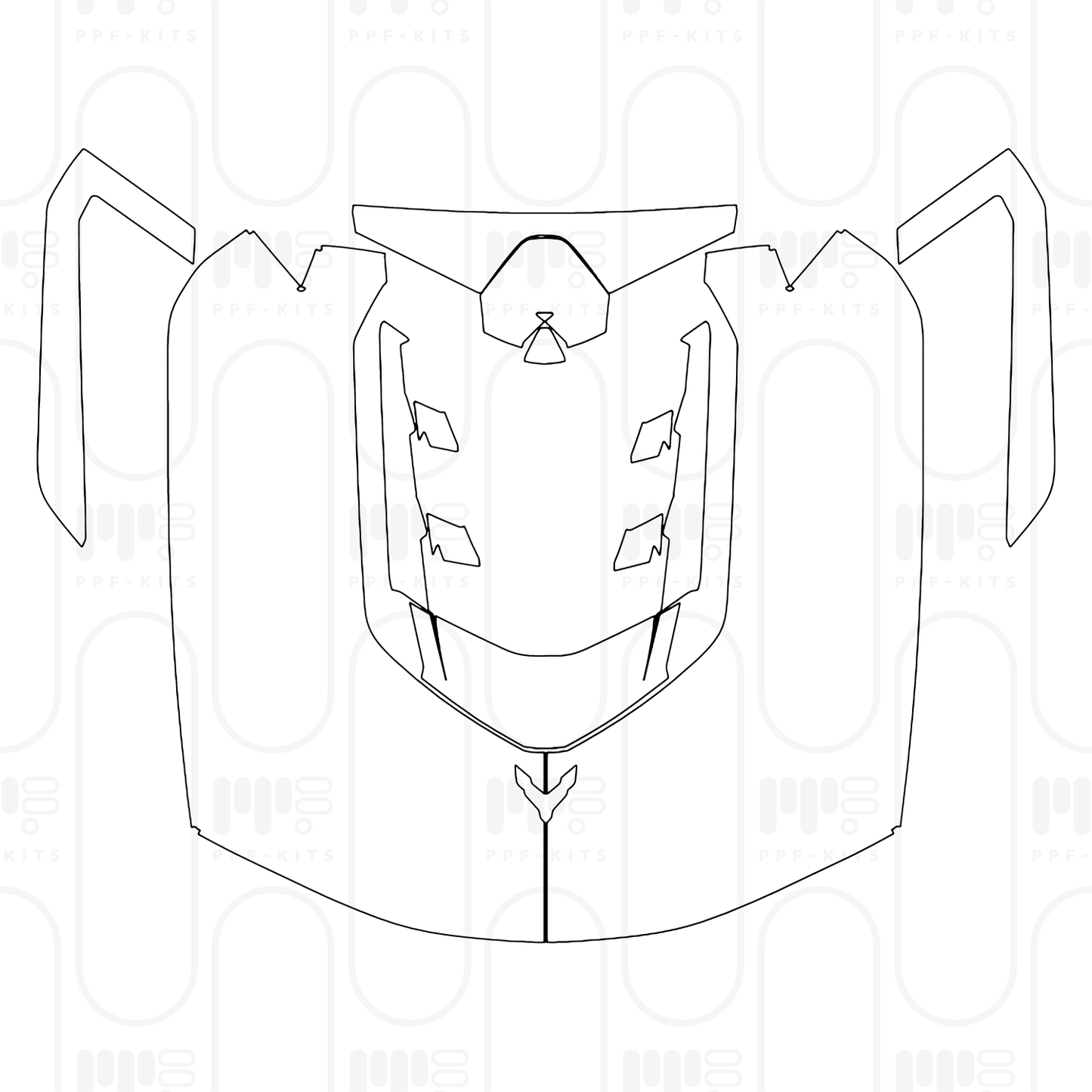 PPF prédécoupé Chevrolet Corvette Z06 Coupe 2026