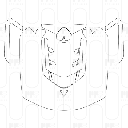 PPF prédécoupé Chevrolet Corvette Z06 Coupe 2026