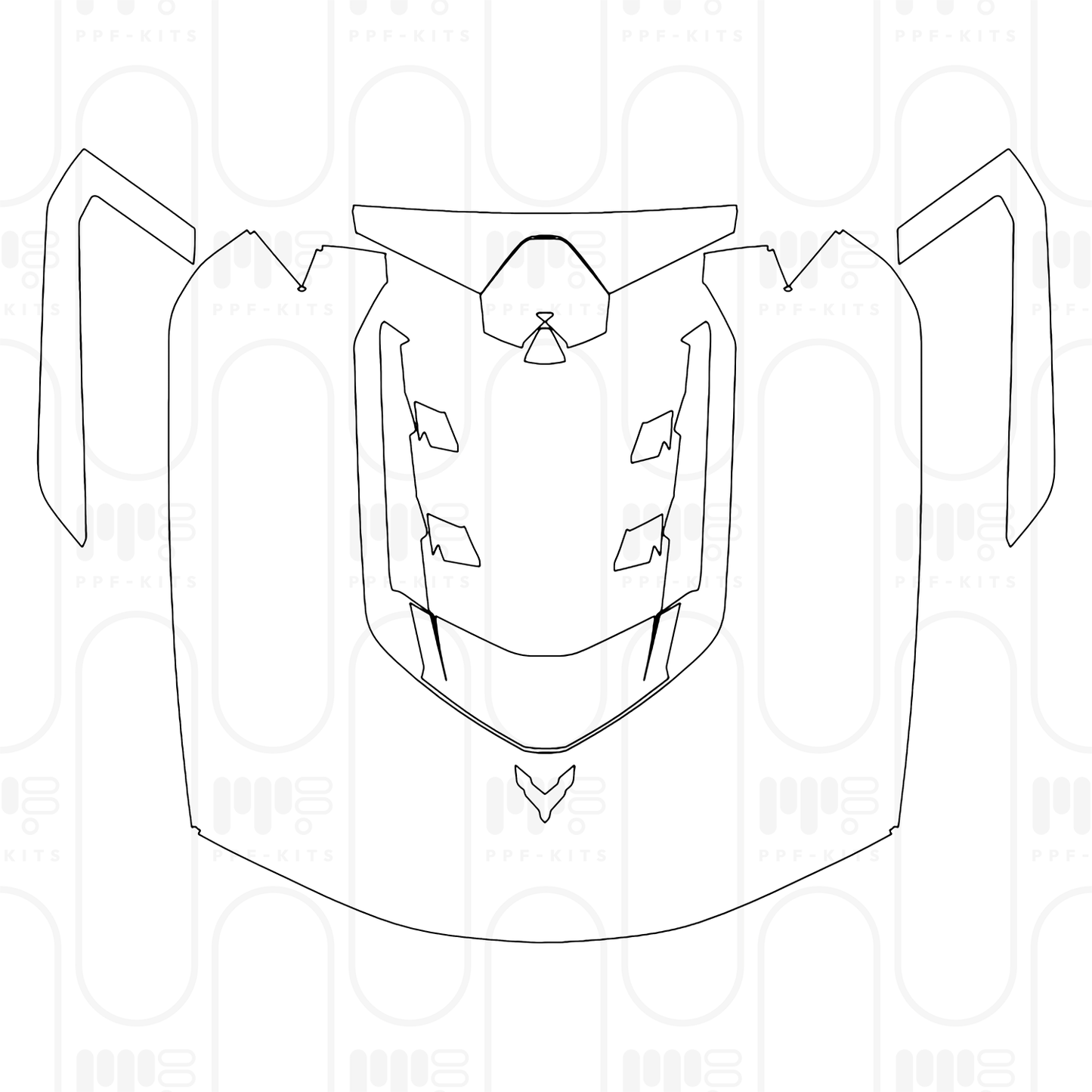 PPF prédécoupé Chevrolet Corvette Z06 Coupe 2026