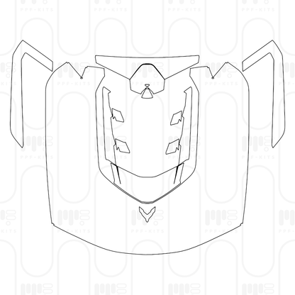 PPF prédécoupé Chevrolet Corvette Z06 Coupe 2026