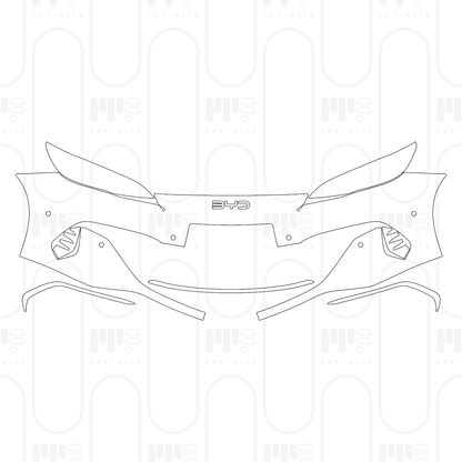 PPF prédécoupé BYD Seal 06 DM-i Intelligent driving version 2026