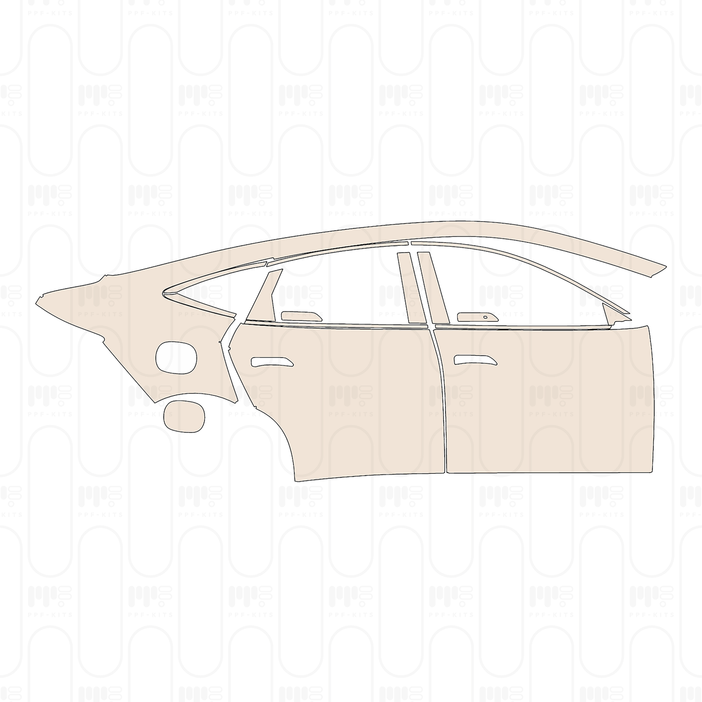PPF prédécoupé BYD Seal 06 DM-i Intelligent driving version 2026