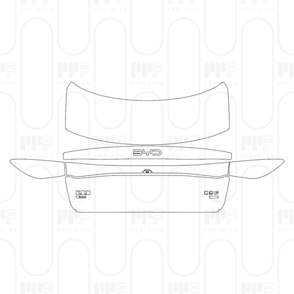 PPF prédécoupé BYD Seal 06 DM-i Intelligent driving version 2026