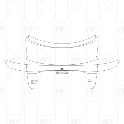 PPF prédécoupé BYD Qin L DM-i Intelligent driving version 2026