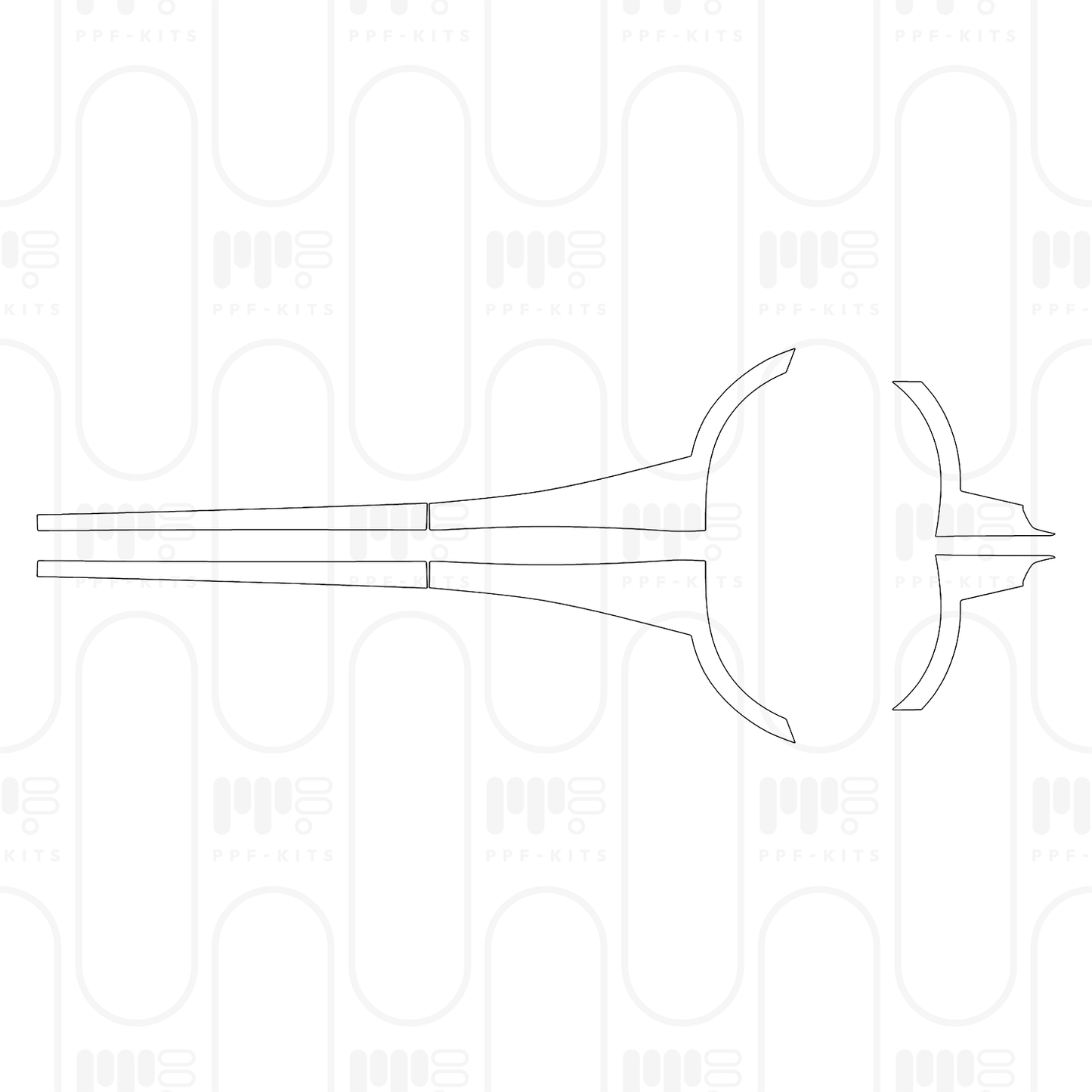PPF prédécoupé BYD Qin L DM-i Intelligent driving version 2026