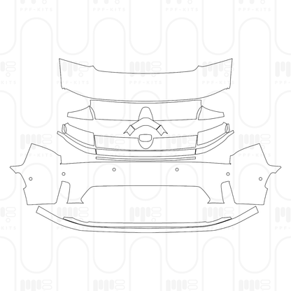 PPF prédécoupé Dodge Charger Daytona 2-Door RT 2026
