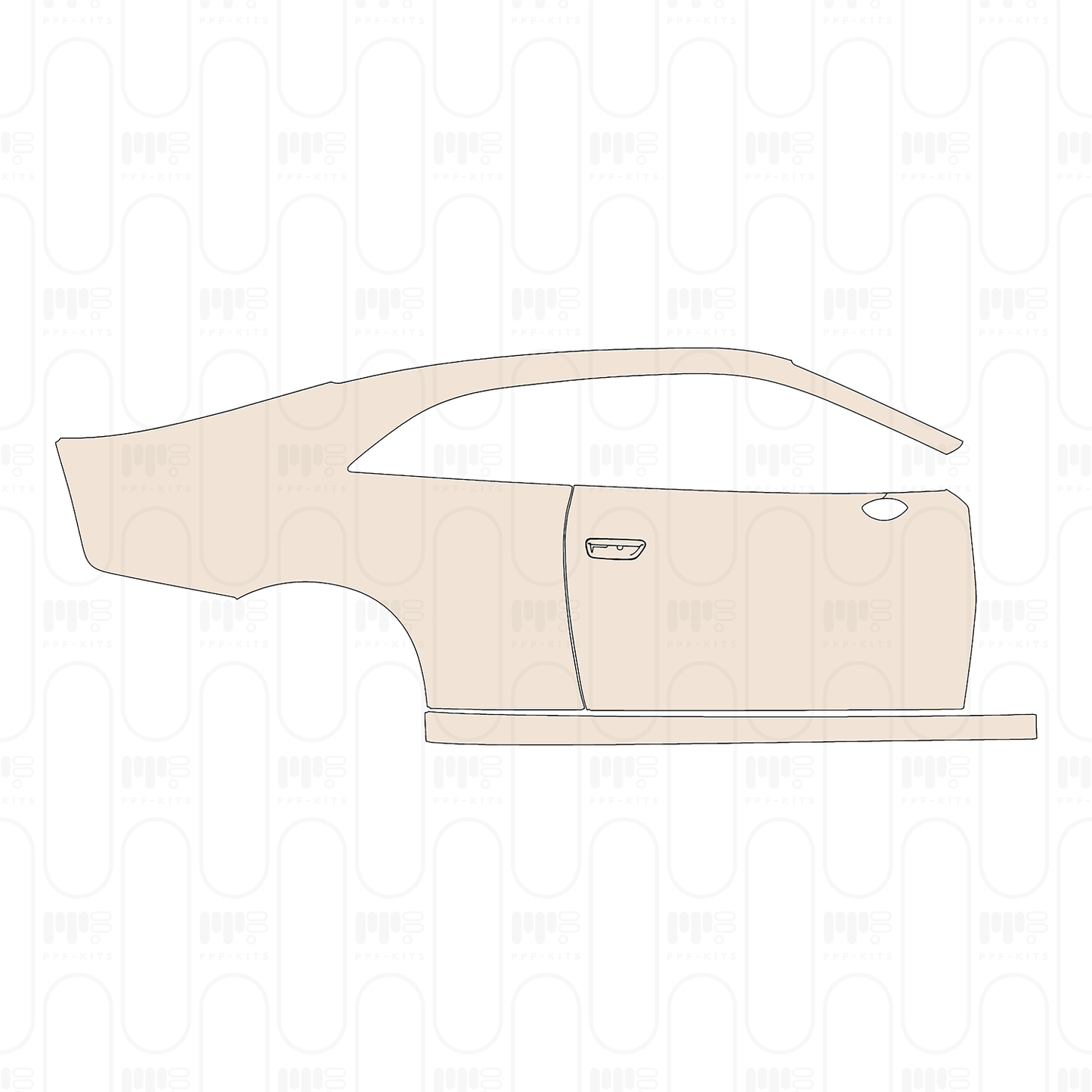 PPF prédécoupé Dodge Charger Daytona 2-Door Scat Pack 2026