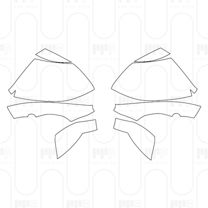 PPF prédécoupé Dodge Charger Daytona 2-Door RT 2026