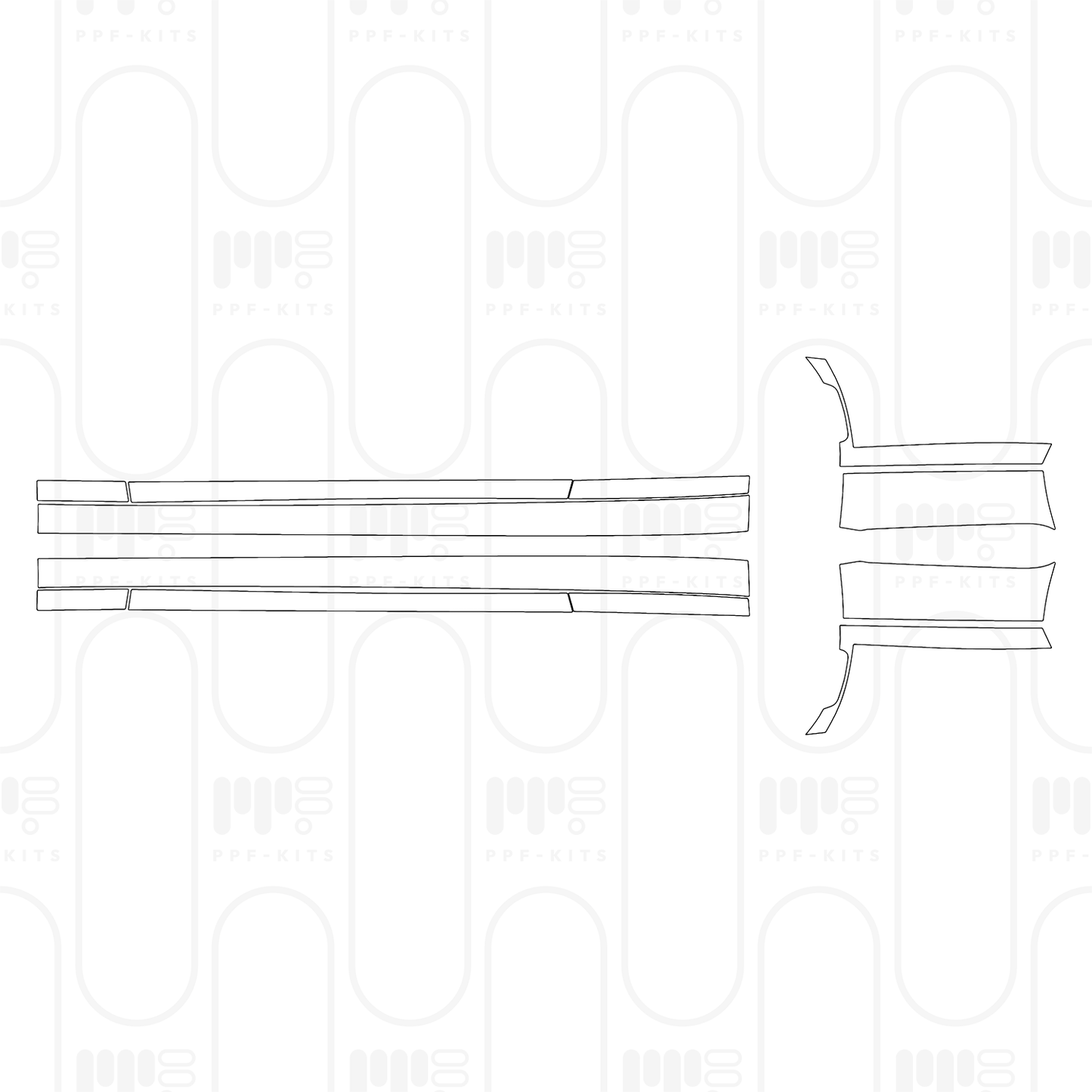 PPF prédécoupé Dodge Charger Daytona 2-Door RT 2026