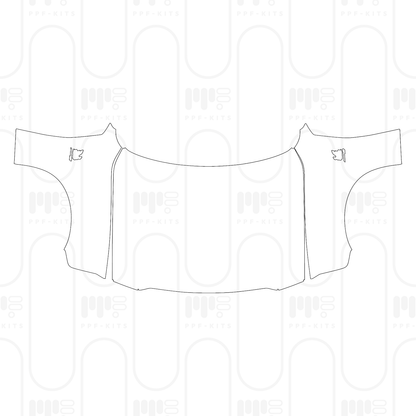 PPF prédécoupé Dodge Charger Daytona 2-Door Scat Pack 2026