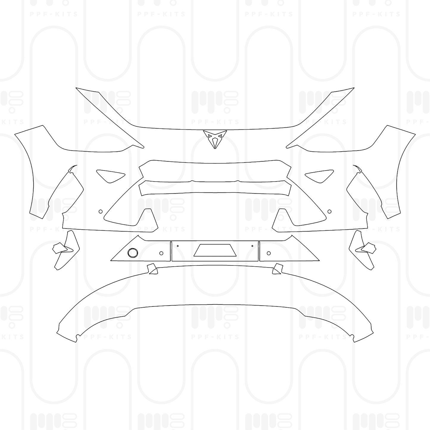 PPF prédécoupé Cupra Formentor 2026