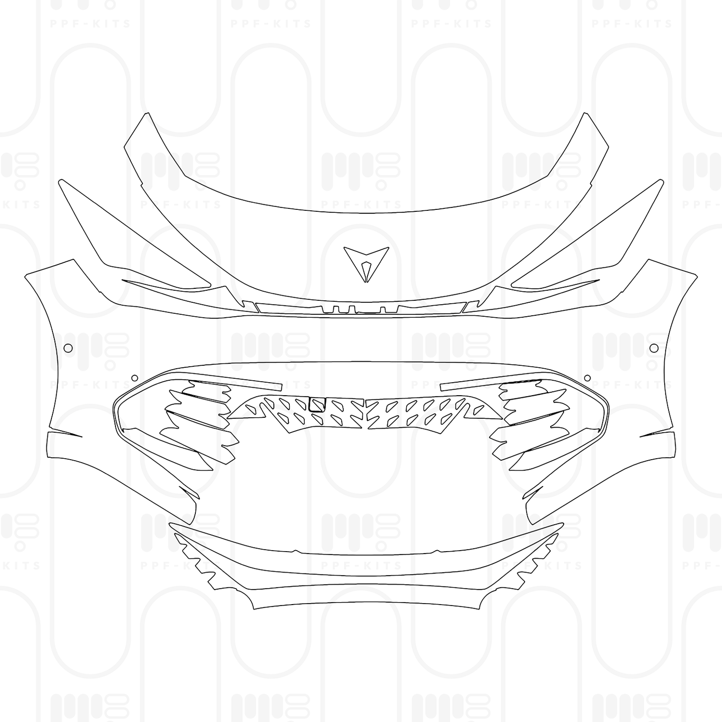 PPF prédécoupé Cupra Born 2026