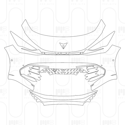 PPF prédécoupé Cupra Born 2026