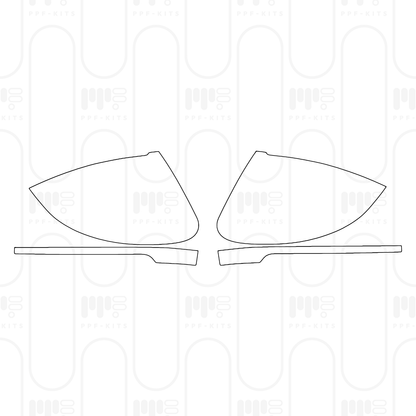 PPF prédécoupé Cupra Born 2026