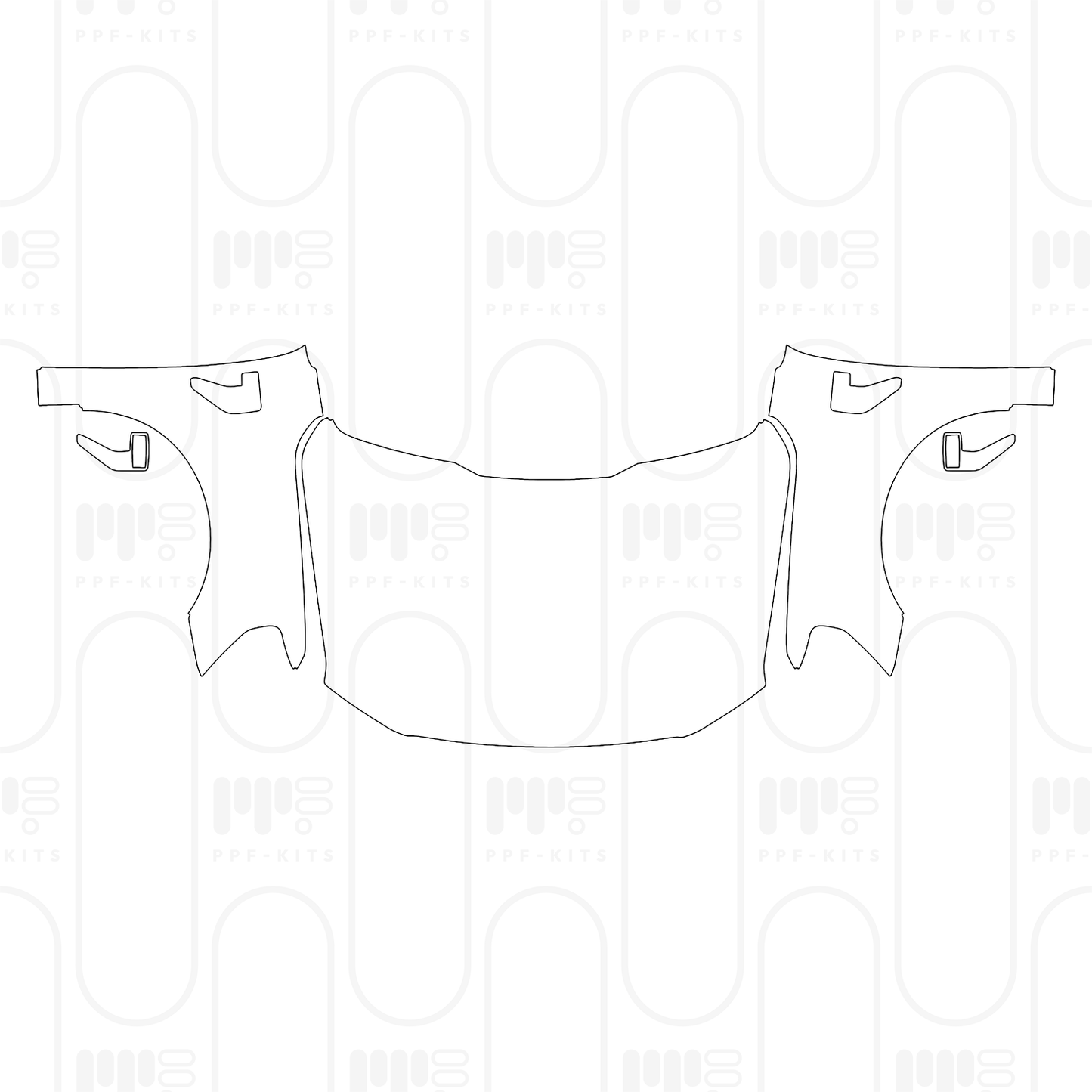 PPF prédécoupé Ford F-150 SuperCrew XLT 2026