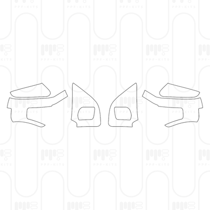 PPF prédécoupé Ford F-150 SuperCrew Platinum 2026