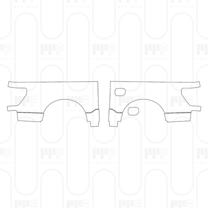 PPF prédécoupé Ford F-150 SuperCrew Platinum 2026