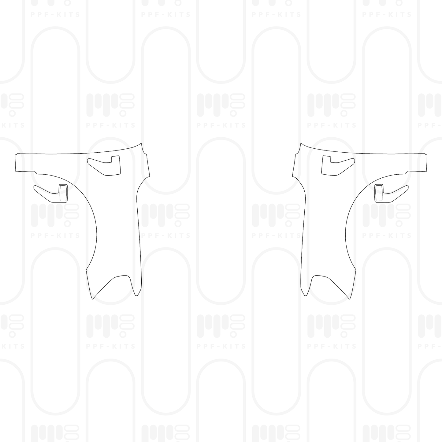 PPF prédécoupé Ford F-150 SuperCrew Platinum 2026