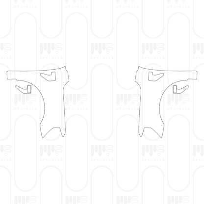 PPF prédécoupé Ford F-150 SuperCrew Platinum 2026