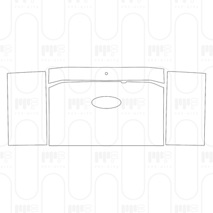 PPF prédécoupé Ford F-150 SuperCrew Platinum 2026