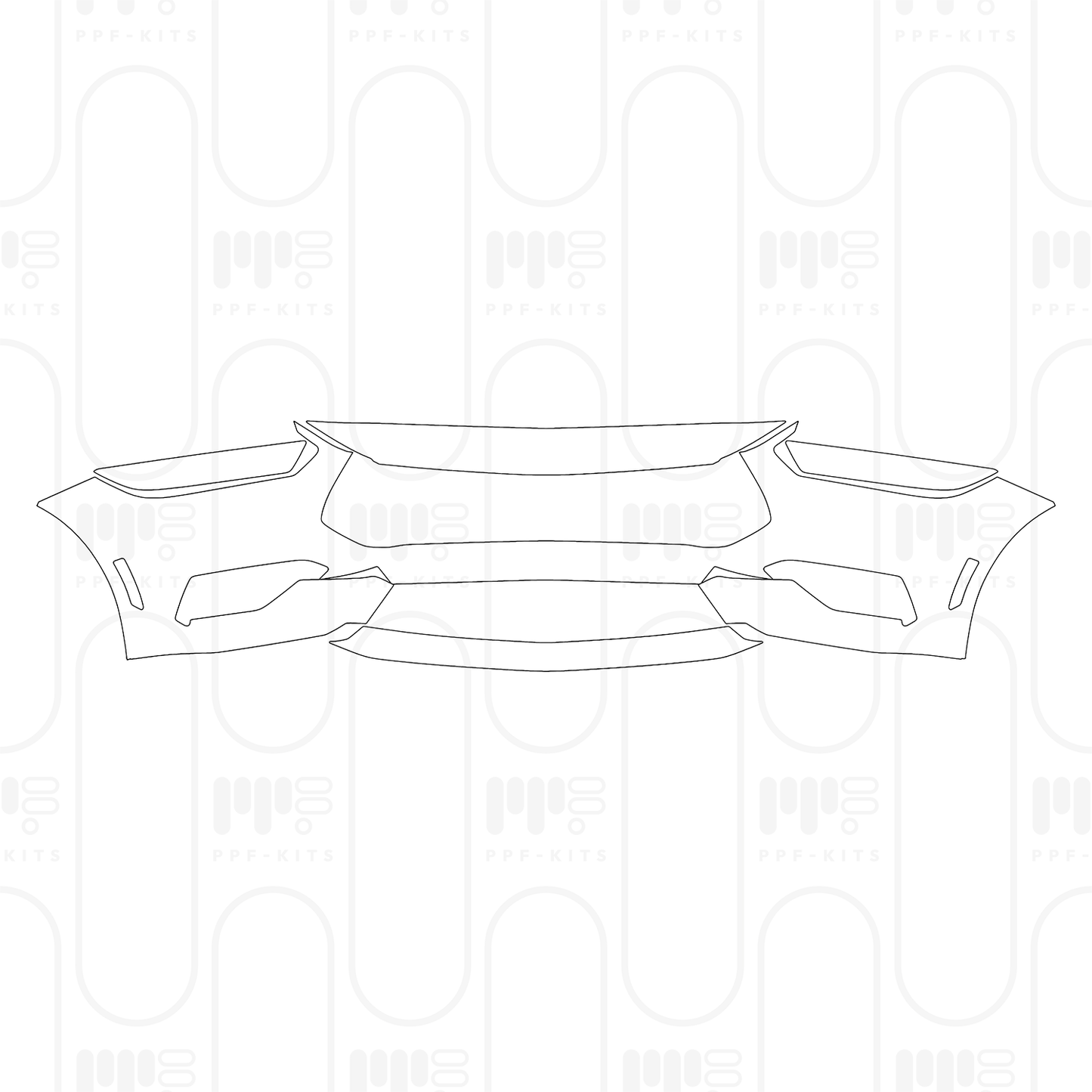 PPF prédécoupé Ford Mustang Fastback EcoBoost 2026