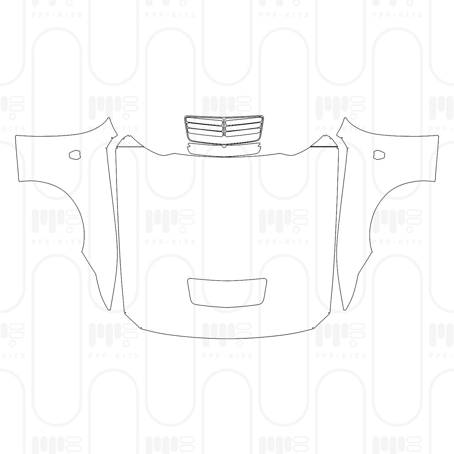 PPF prédécoupé Ford Mustang Fastback Dark Horse 2026