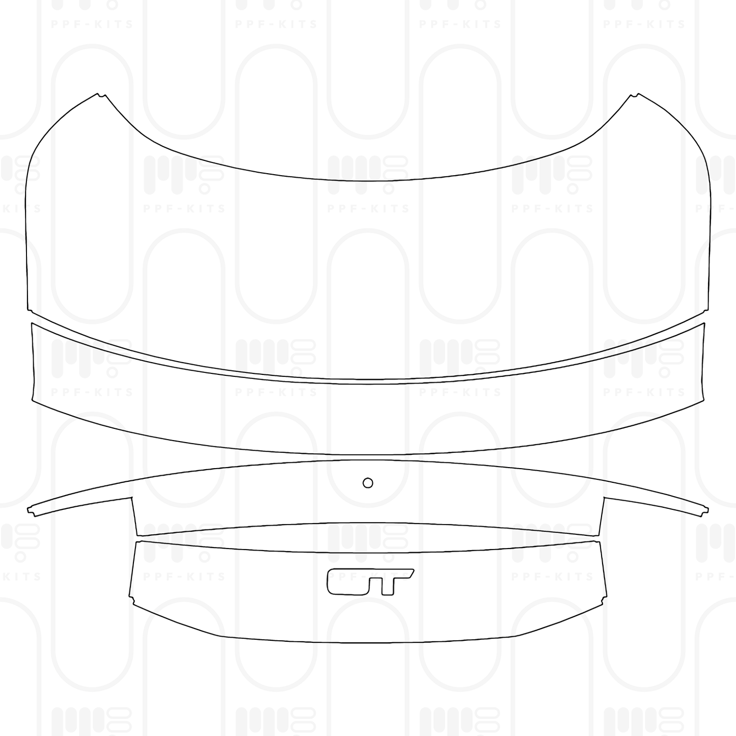PPF prédécoupé Ford Mustang Fastback GT 2026