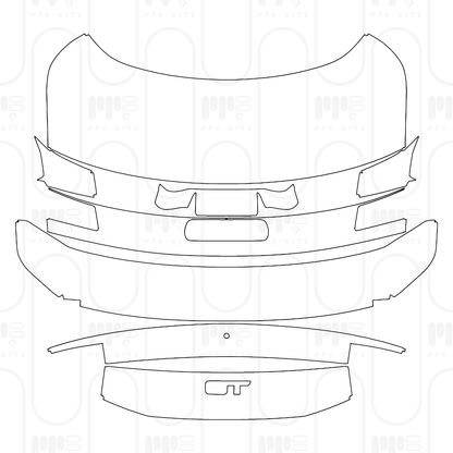 PPF prédécoupé Ford Mustang Fastback GT 2026