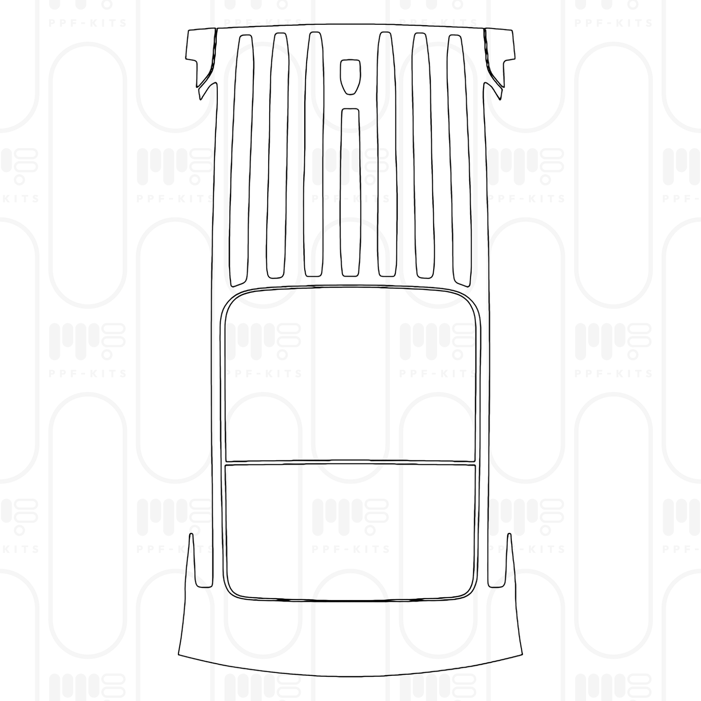 PPF prédécoupé Ford Explorer (US) ST-Line 2026