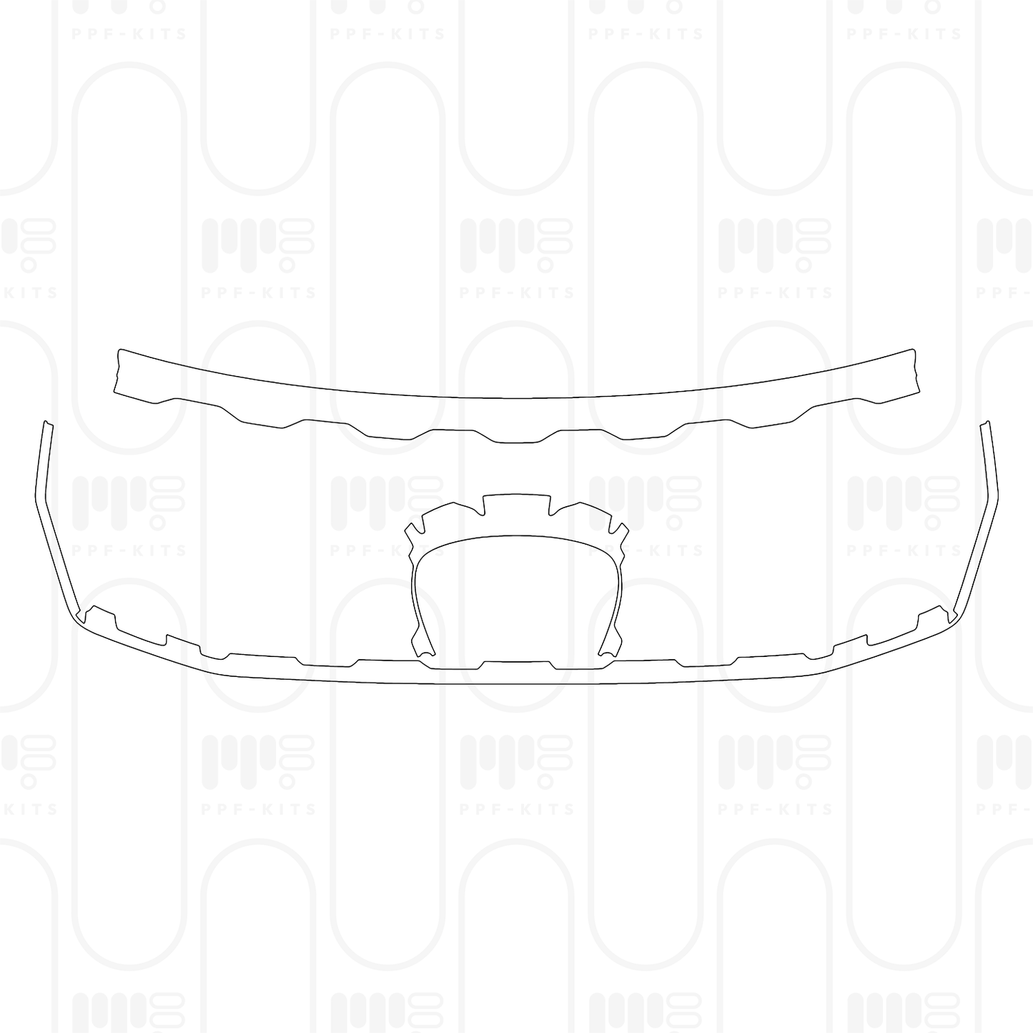 PPF prédécoupé Ford Explorer (US) ST-Line 2026