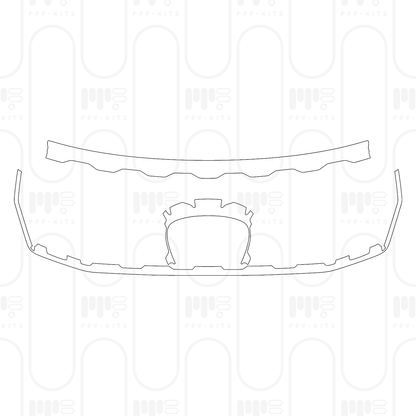 PPF prédécoupé Ford Explorer (US) ST-Line 2026