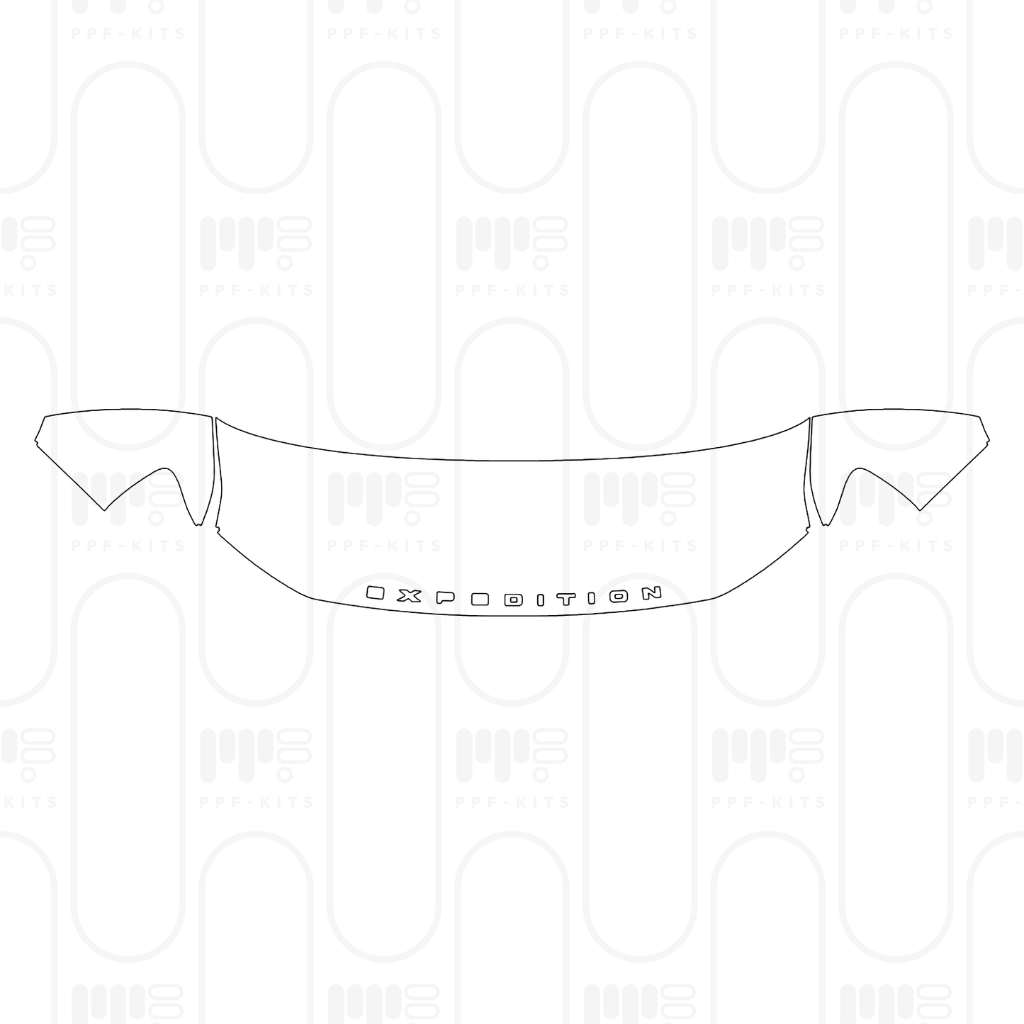 PPF prédécoupé Ford Expedition Standard Wheelbase Tremor 2026