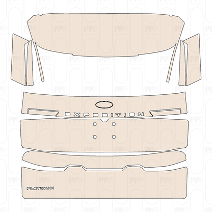 PPF prédécoupé Ford Expedition Standard Wheelbase King Ranch 2026