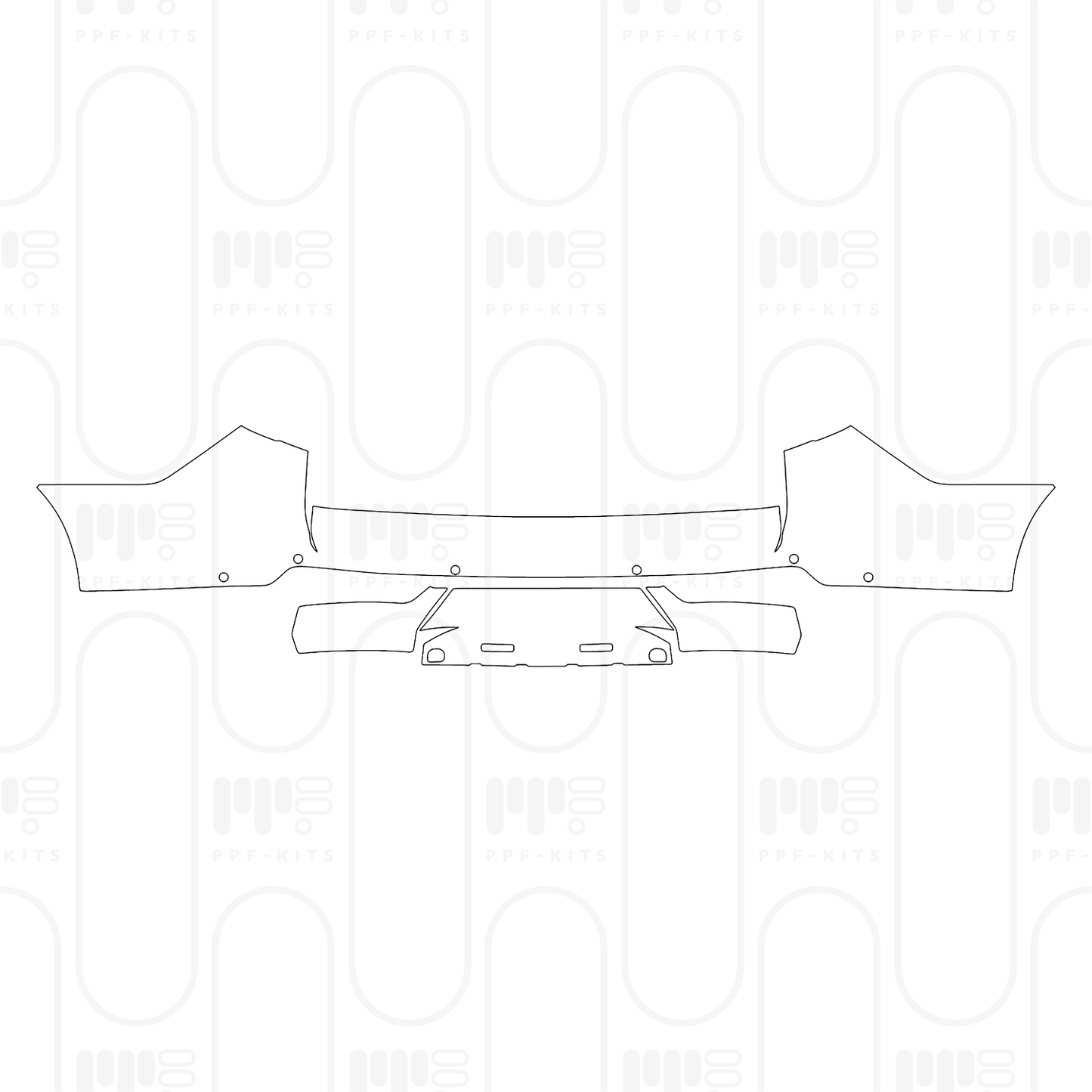 PPF prédécoupé Ford Expedition Standard Wheelbase King Ranch 2026