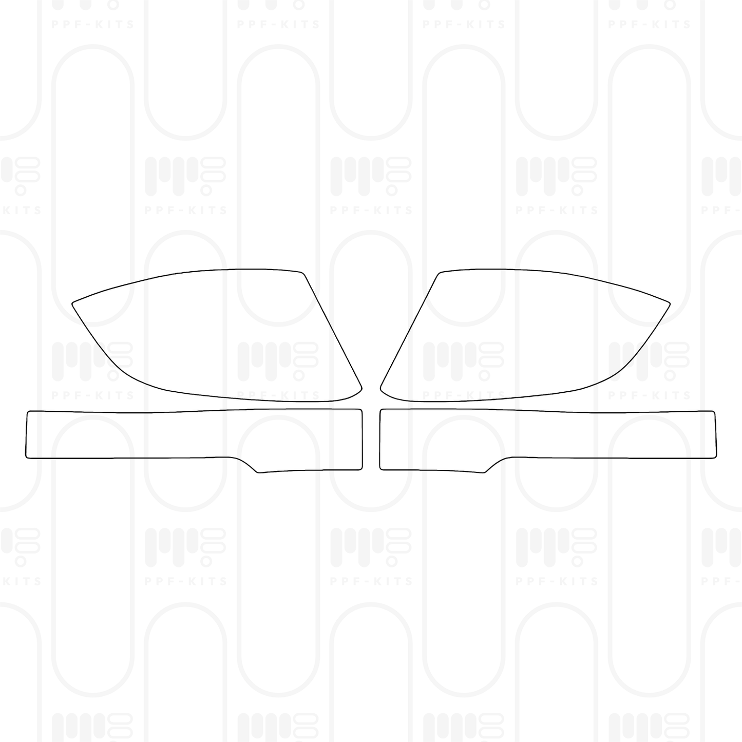 PPF prédécoupé Ford Expedition Standard Wheelbase Tremor 2026