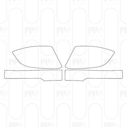 PPF prédécoupé Ford Expedition Standard Wheelbase Tremor 2026