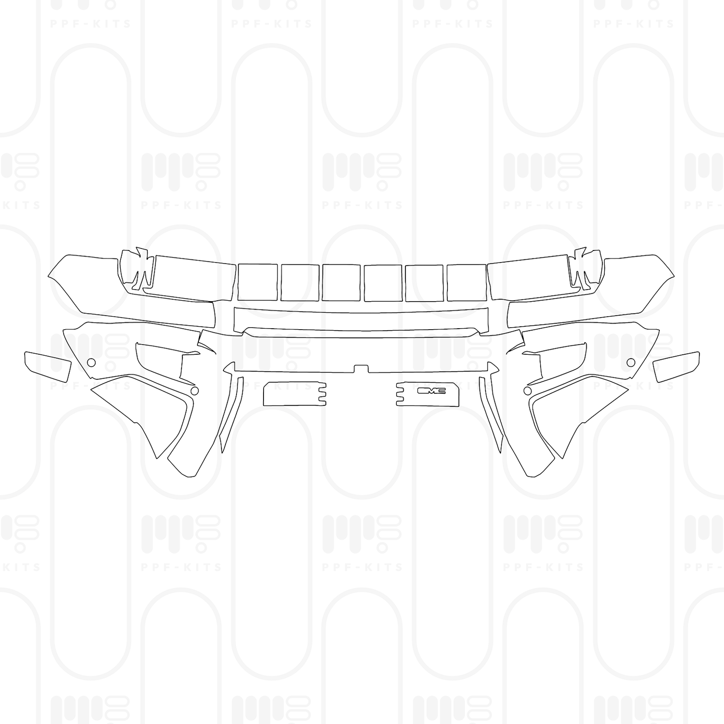 PPF prédécoupé GMC Hummer EV Pickup 2026