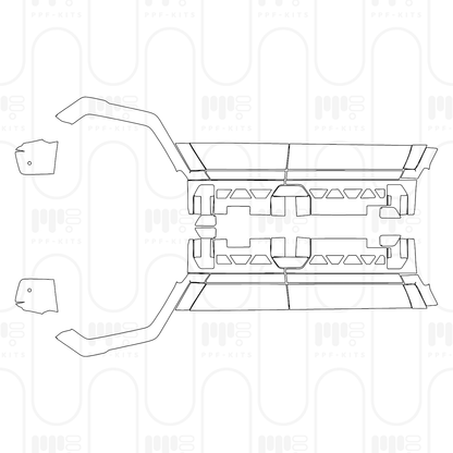 PPF prédécoupé GMC Hummer EV SUV 2026