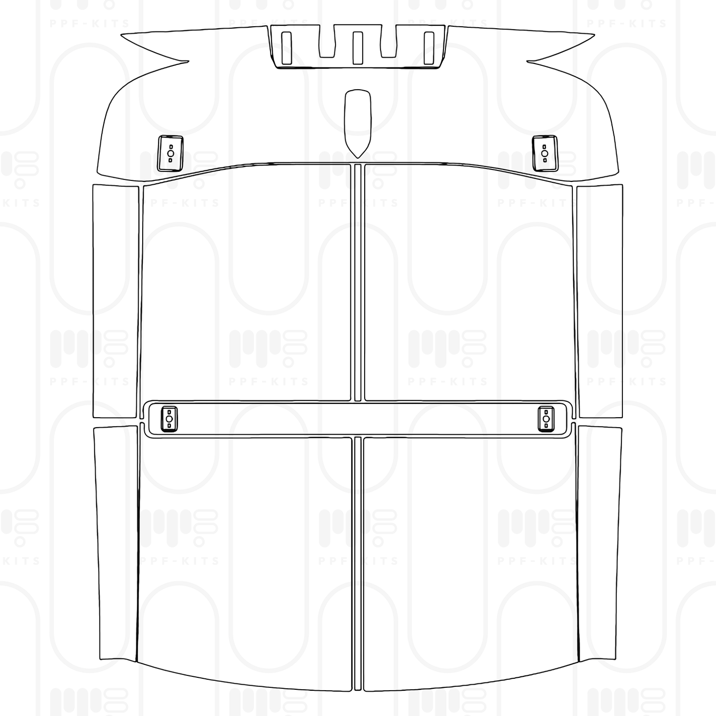 PPF prédécoupé GMC Hummer EV Pickup 2026